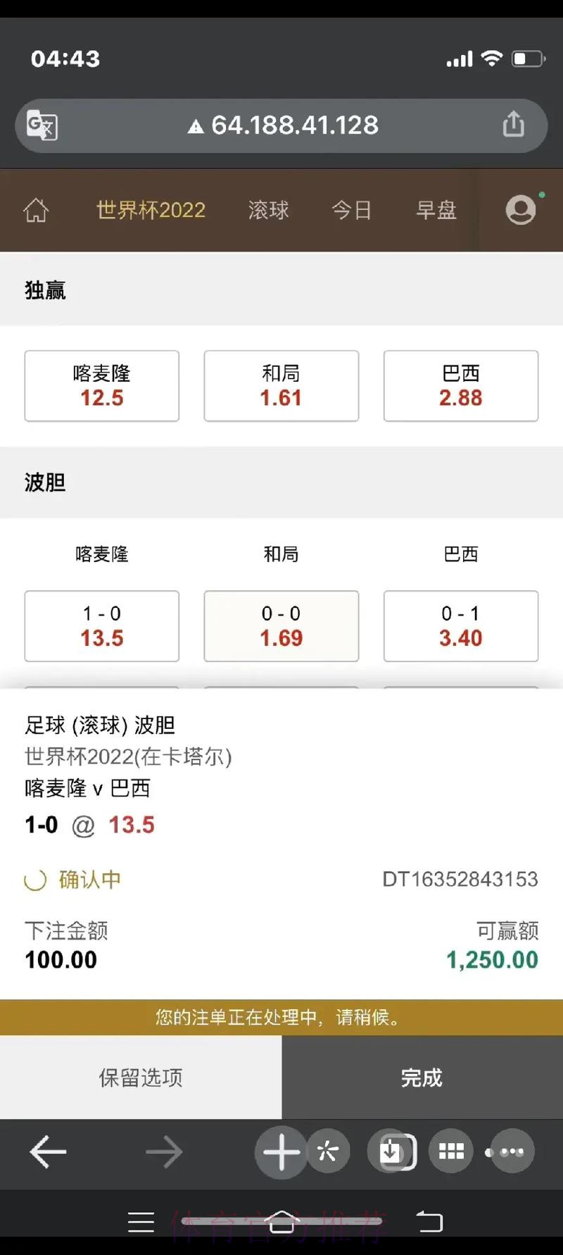 选择最佳世界杯下注入口地址攻略